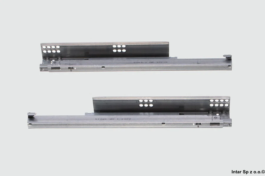 Promocja Prowadnica TANDEM, 550F4000T, L-400 mm, 30 kg, Tip-On, Prawa+Lewa, Częściowy wysuw, Wymaga sprzęgła P+L, BLUM