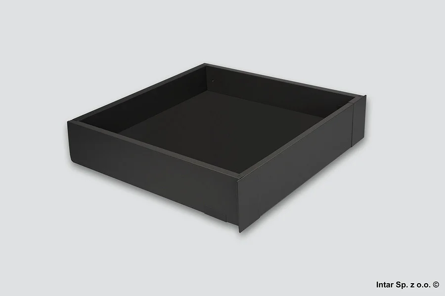 Komplet - Szuflada wewnętrzna MERIVOBOX, 424908, Wys. M, L=450 mm, 40kg., Z mocow. frontu, Bez frontu ZV4.1042M, Jedwabiście biały mat, BLUM Oferta
