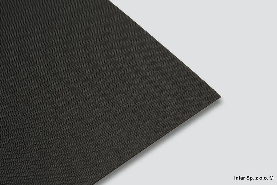 Super okazja Mata antypoślizgowa AGO-KRISTALL 600, 07.814.CZ, Docięta 522 mm x 474 mm, Czarny, PEKA