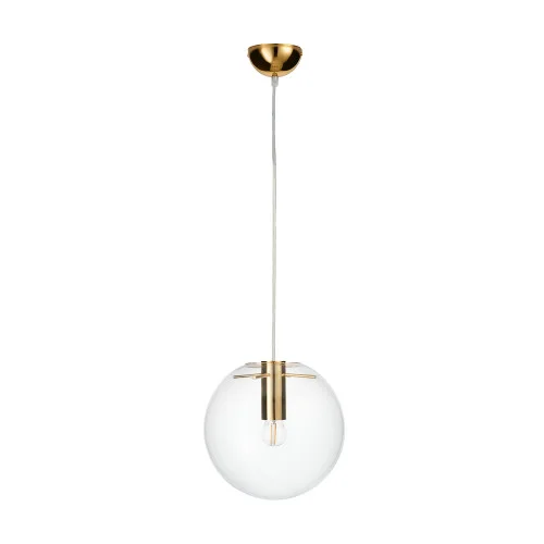 Lampa wisząca TONDA złota 25 cm Szybka dostawa