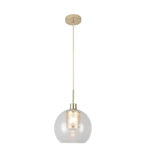 Lampa wisząca złoto-przezroczysta Philana 1xE27x60W Rabalux Popularny