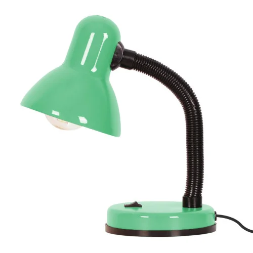 Lampka biurkowazielono-czarna CARIBA 1xE27x25W wys:30cm Kaja Tani
