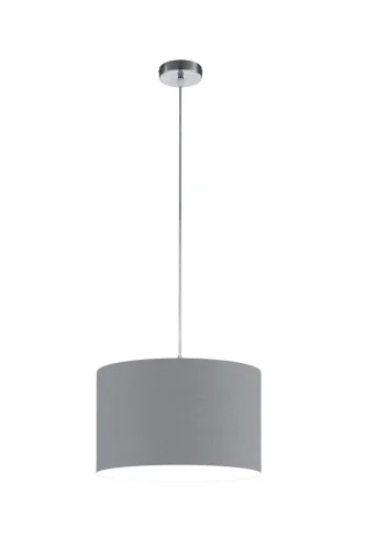 Lampa wisząca srebrno-szara HOTEL 1xE27x60W wym: 150x40x40 cm Trio Oferta czasowa