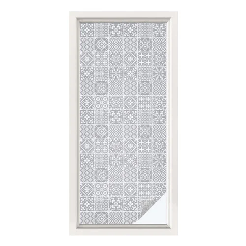 Oferta limitowana Folia okienna Geometryczna elegancja ochrona prywatności 50x116 Wallfluent