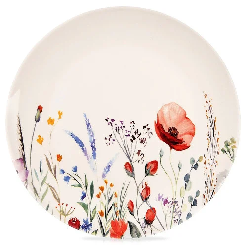 Darmowy zwrot Talerz obiadowy płytki porcelanowy MAKI 27 cm