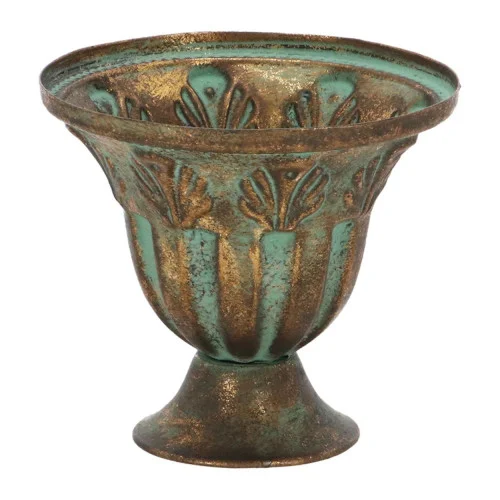 Wazon żeliwny 12 cm z patyną vintage-rustykalną Kup teraz