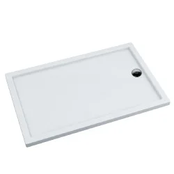 Schedline Brodzik kompozytowy Stabilsound Plus® Estima 90x120x4,5 cm, prostokątny z odpływem na krótszym boku, Gwarancja 15 lat Ograniczona ilość